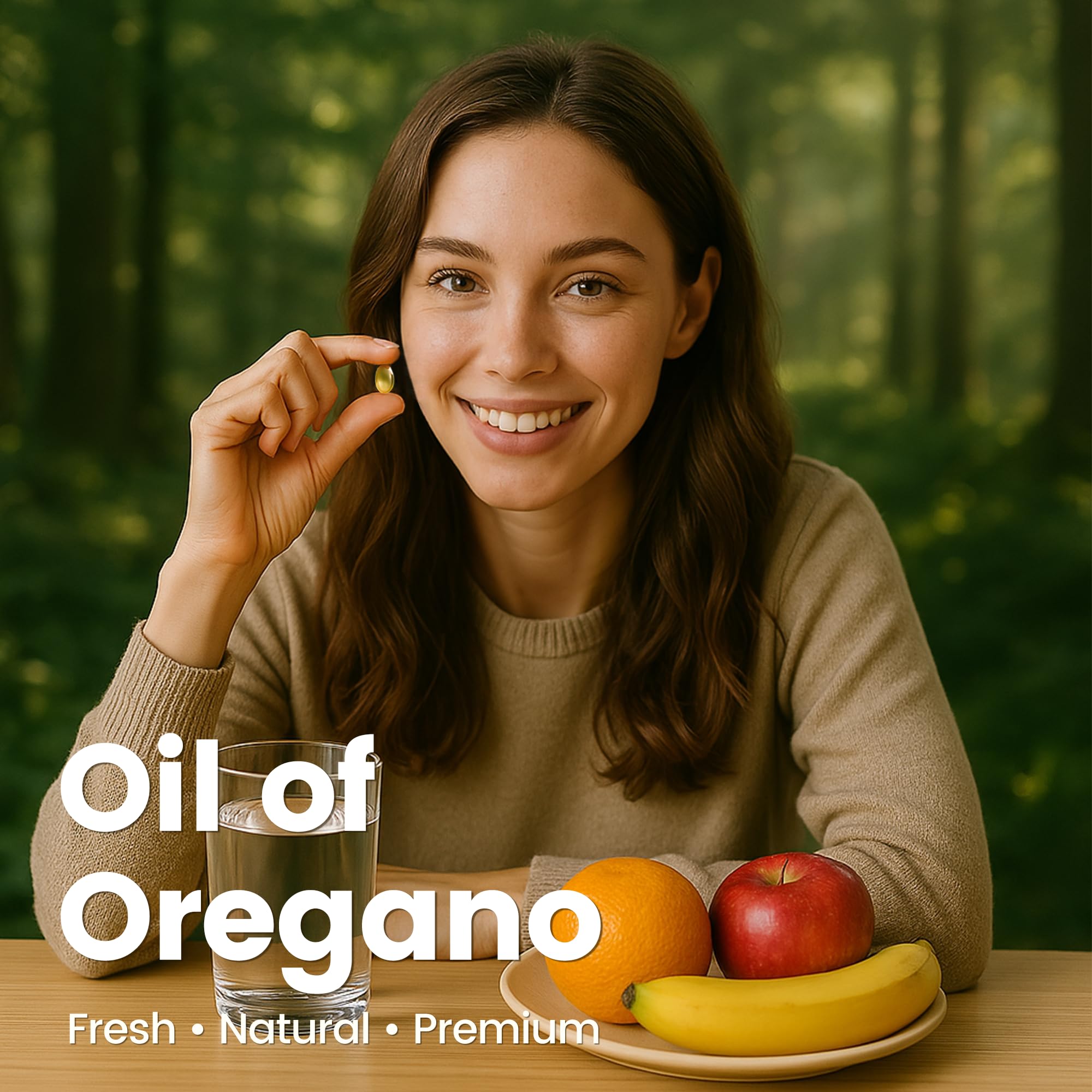 VEV Oil of Oregano with Black Seed Oil & Moringa, Organic, 300 Softgels | Aceite de Orégano, Carvacrol-Rich, Opaque Airtight Packaging