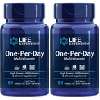 Life Extension One-Per-Day Multivitamin – Packed with Over 25 Vitamins, Minerals & Plant Extracts, Quercetin, 5-MTHF Folate & More – 1-Daily, Non-GMO, Gluten-Free – 60 Tablets