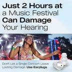 Buy now HearSafe Ear Plugs - High Fidelity Earplugs for Musician, Concert, Drummer, DJ & Clubbing - Reusable, Comfortable - Noise Protection, Cancelling (Standard Size) at indiglob india