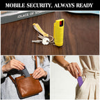 7PC Mageloly Pepper Spray, 32 Bursts 2.0% MC Pepper Spray for Women