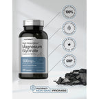 Horbaach Magnesium Glycinate 1330mg | 250 Capsules | Buffered with Chelated Minerals | 240 mg per Serving | Non-GMO, Gluten Free Supplement