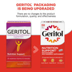 Geritol Multivitamin Supplement, 27 Essential Vitamins & Minerals, 100 Tabs | Daily support for adults, multivitamin tablets with 27 essential vitamins and minerals, gluten-free, non-GMO