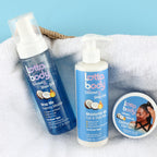 Lottabody Wrap Me Foaming Mousse with Coconut & Shea Oils, Lightweight Moisture-Rich Curl-Defining & Frizz-Control Styling Mousse for Natural Curly, Coily & Relaxed Hair, 7 oz