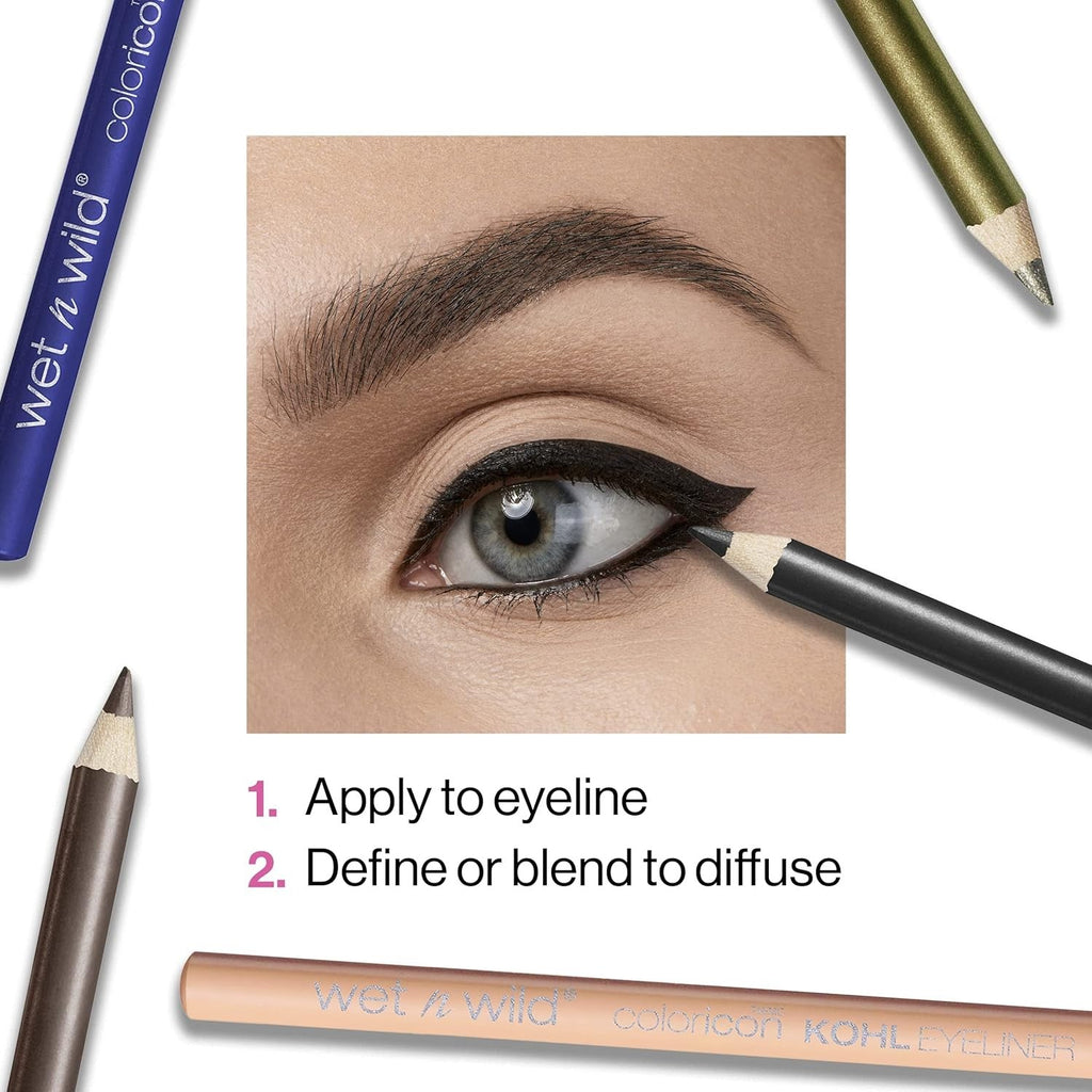 Buy now wet n wild Color Icon Kohl Eyeliner Pencil, Rich Hyper-Pigmented Color, Smooth Creamy Application, Long-Wearing Matte Finish Versatility, Cruelty-Free - Simma Brown Now! (Packaged) at indiglob india
