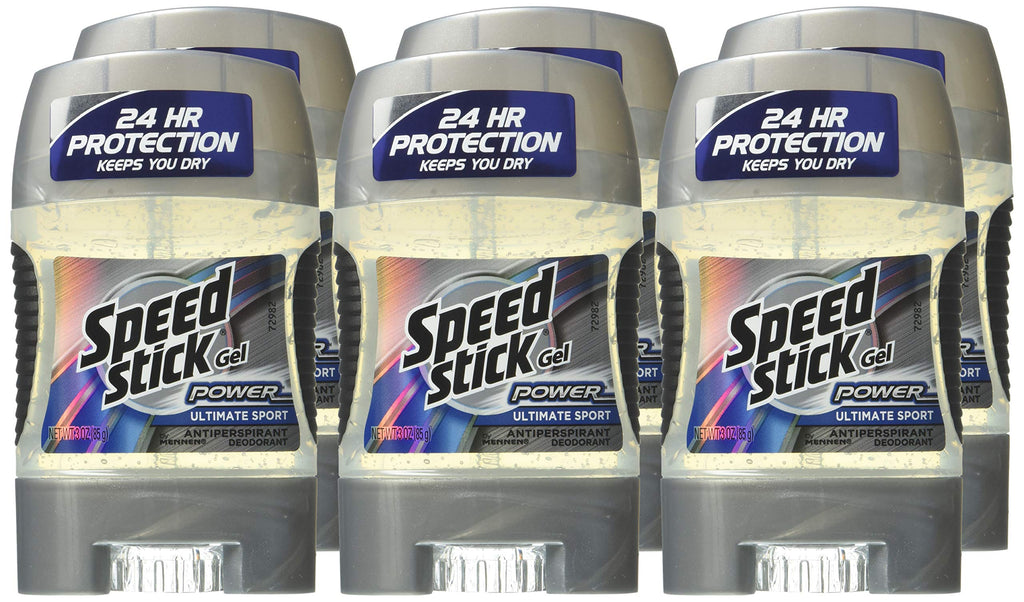 Buy now Mennen Speed Stick Power Antiperspirant Deodorant for Men, Ultimate Sport, 3 Oz, Pack of 6 at indiglob india