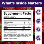 Vitamatic Melatonin 20 mg Gummies, Vegan, Strawberry, 60 Count | 20 mg Melatonin Per Serving, Promotes Relaxation & Sleep Support*, Plant-Based, Gluten Free, Non-GMO