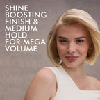 Nexxus XXL Volume Hairspray Medium Hold & Humidity Protection 10 oz | For flat hair - delivers 48 hour volume and flexible hold with shine and humidity protection.