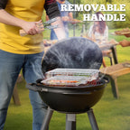 Nesting Grill Basket Set, BBQ Accessories, Outdoor Camping, Gifts for Men