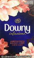 Buy now Downy Infusions Dryer Sheets Laundry Fabric Softener, Calm Scent, Lavender & Vanilla Bean, 200 Count 90 Count (Pack of 1) Rose at indiglob india