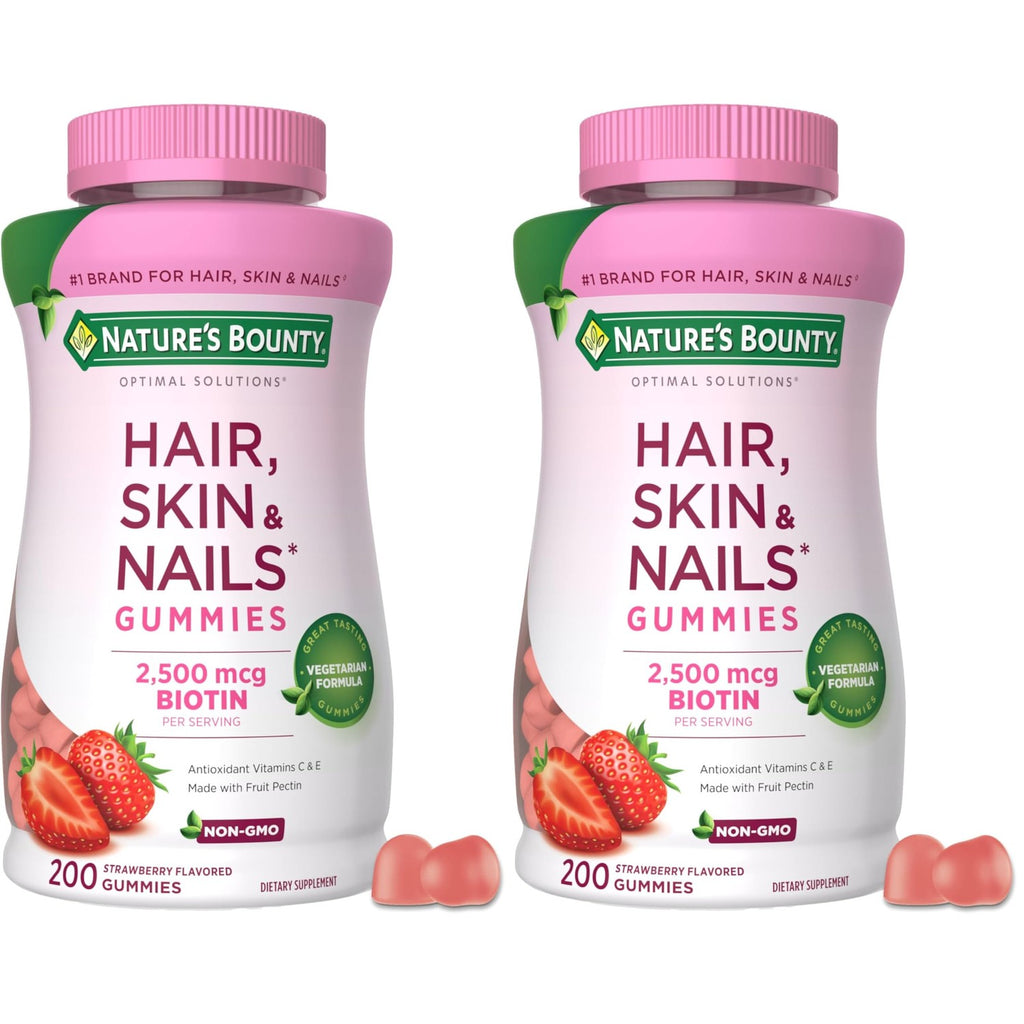 Nature's Bounty Optimal Solutions Hair, Skin & Nails Pectin Gummies