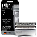 Braun Series 7 70S Electric Shaver Head Replacement Cassette – Silver | Foil and cutter set, fits select electric models, designed for a closer shave
