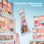 Buy now UNLEASHIA Glitterpedia Eye Shadow Palette NO1 - Shimmer Eyeshadow Palette with Versatile Glitter Textures - Eye Makeup Palette for Brown Eyes, Blue Eyes - Paletas de Sombras para Ojos at indiglob india