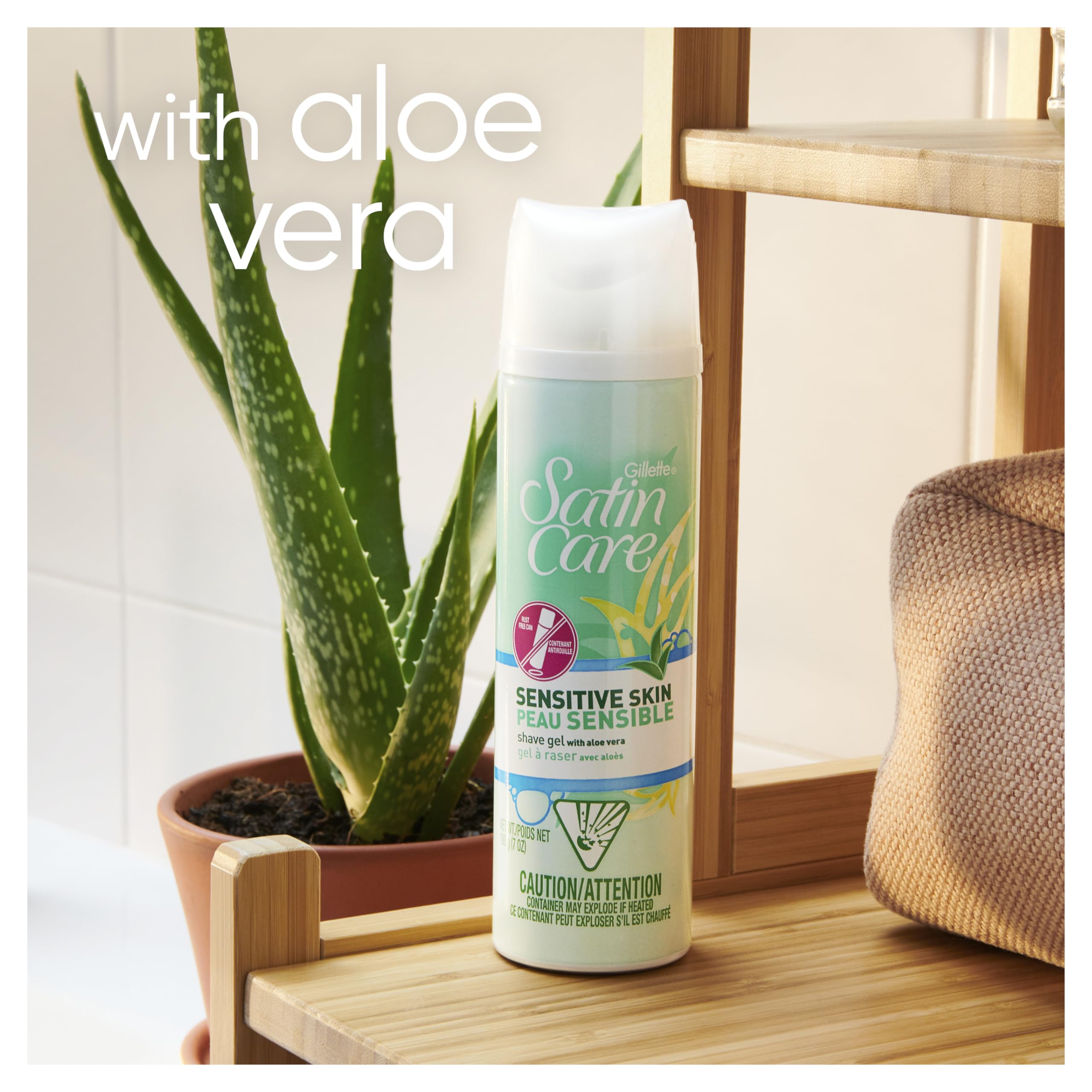 Gillette Venus Satin Care Sensitive Skin Shave Gel