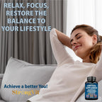 StrongVit Cortisol Supplements for Women and Men with Magnesium, Ashwagandha & L-Theanine. High Cortisol Reducer, Manager, Detox, Lower and Control. Sleep Support & Stress Relief, USA