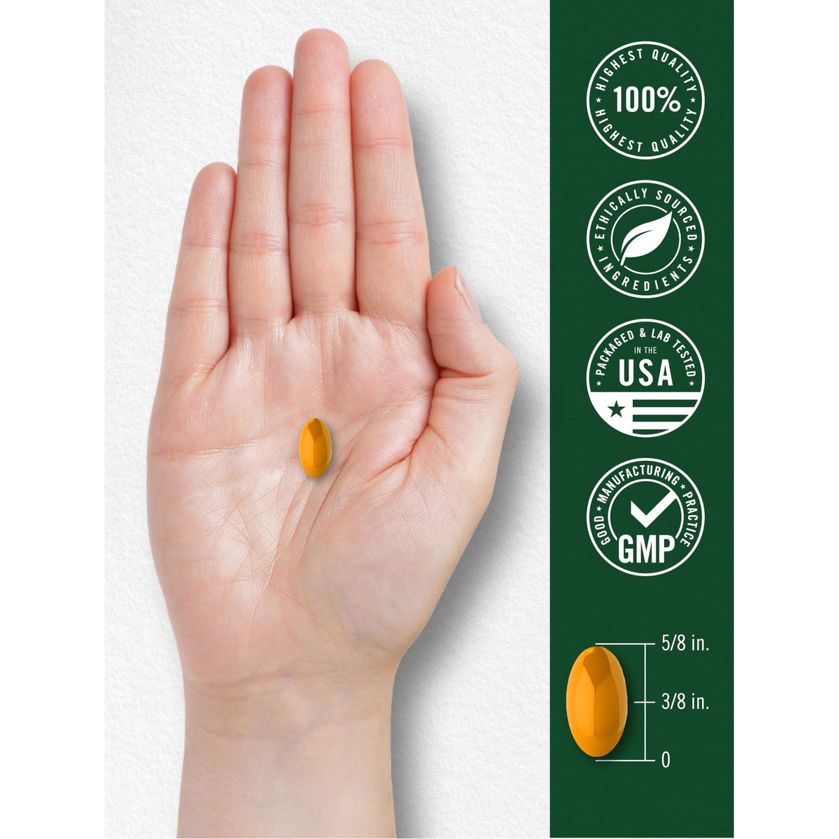 Carlyle Turmeric and Ginger Supplement | 120 Softgel Capsules