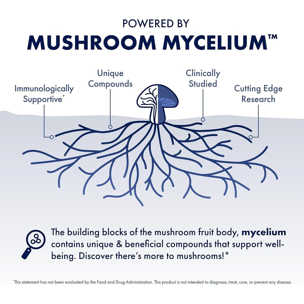 Buy now Host Defense MyCommunity Capsules - 17 Species Blend Mushroom Supplement for Immune Support - Herbal Aid with Lion's Mane, Reishi. Chaga, Cordyceps, Turkey Tail & More - 120 Capsules (60 Servings)* at indiglob india