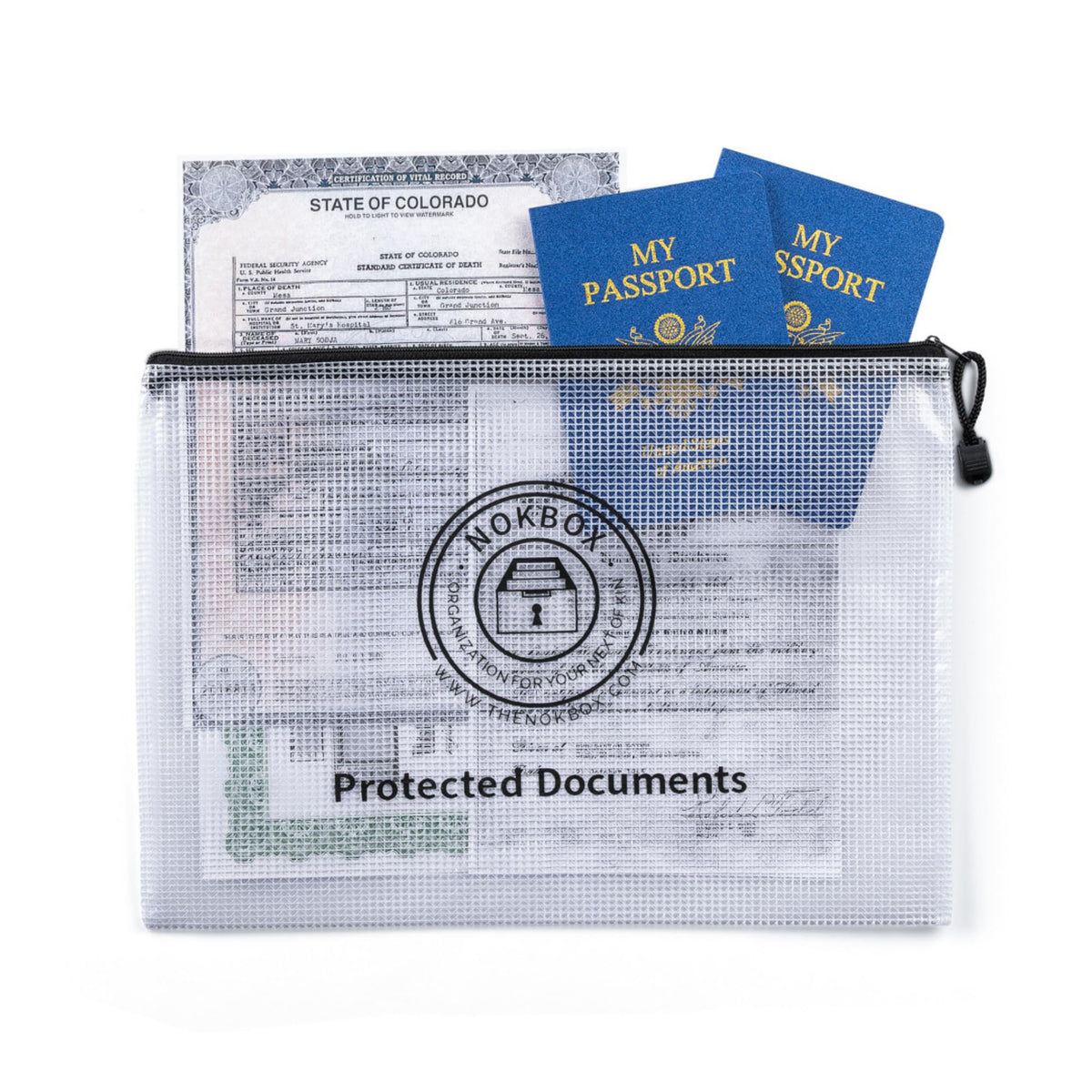 The Nokbox Lite – DIY Estate Planning Organizer & Emergency Kit | Home & Office Organization, Document Organizer for Families, Legacy Planning, Next of Kin, Paper Clutter Solution