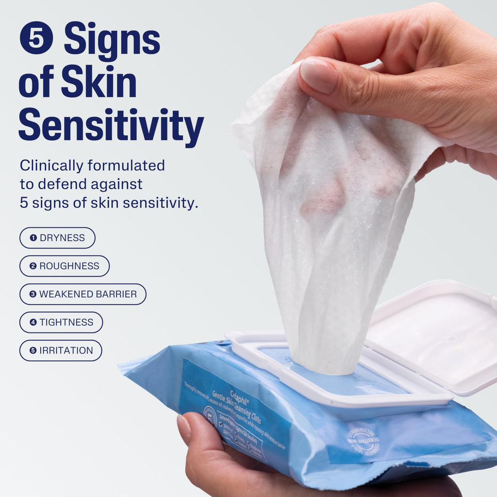 Buy now Cetaphil Face and Body Wipes, Gentle Skin Cleansing Cloths, 25 Count (Pack of 3), for Dry, Sensitive Skin, Flip Top Closure, Great for the Gym, Travel, in the Car, Hypoallergenic, Fragrance Free at indiglob india