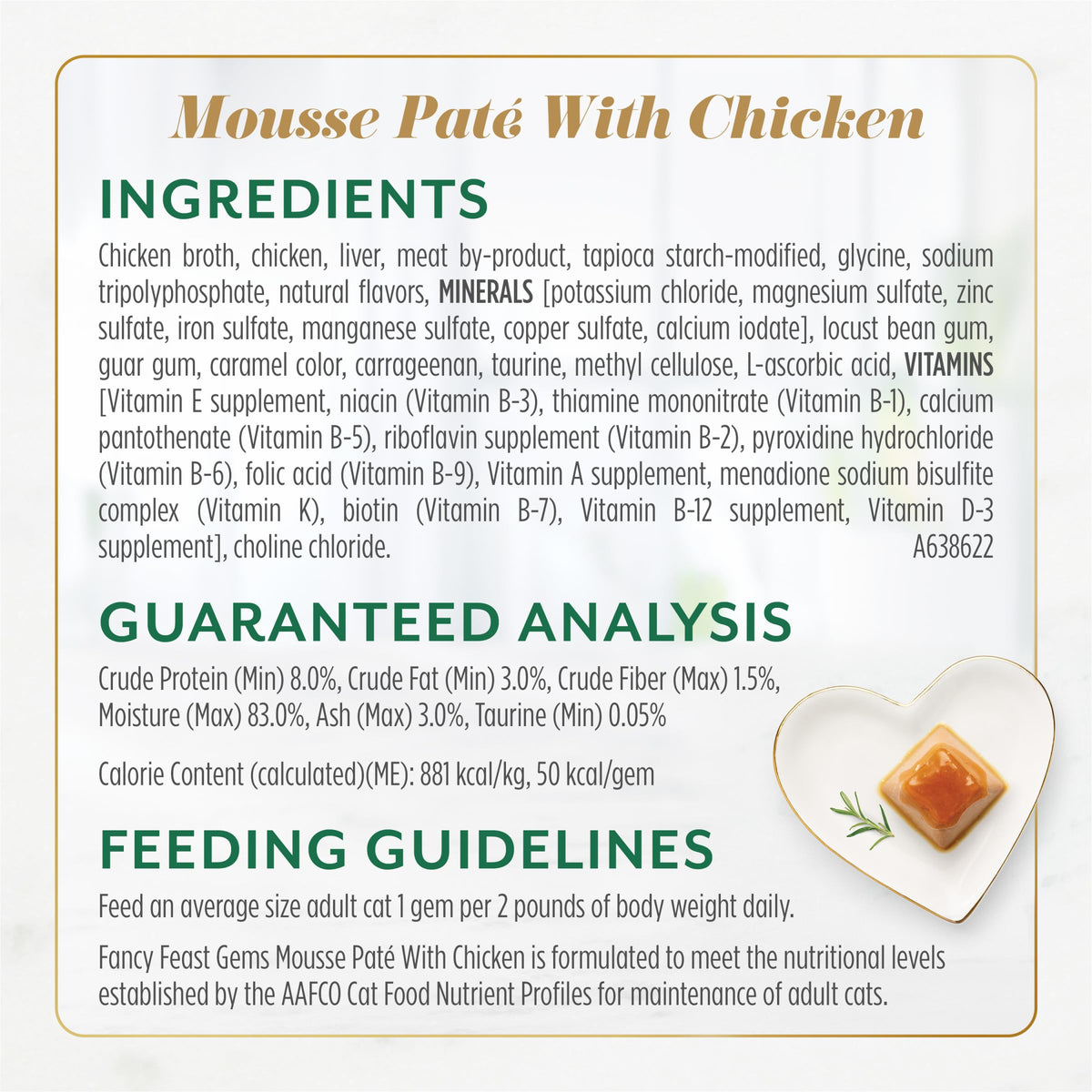 Purina Fancy Feast Gems Wet Cat Food, Chicken or Beef, 8 ct. Variety Box
