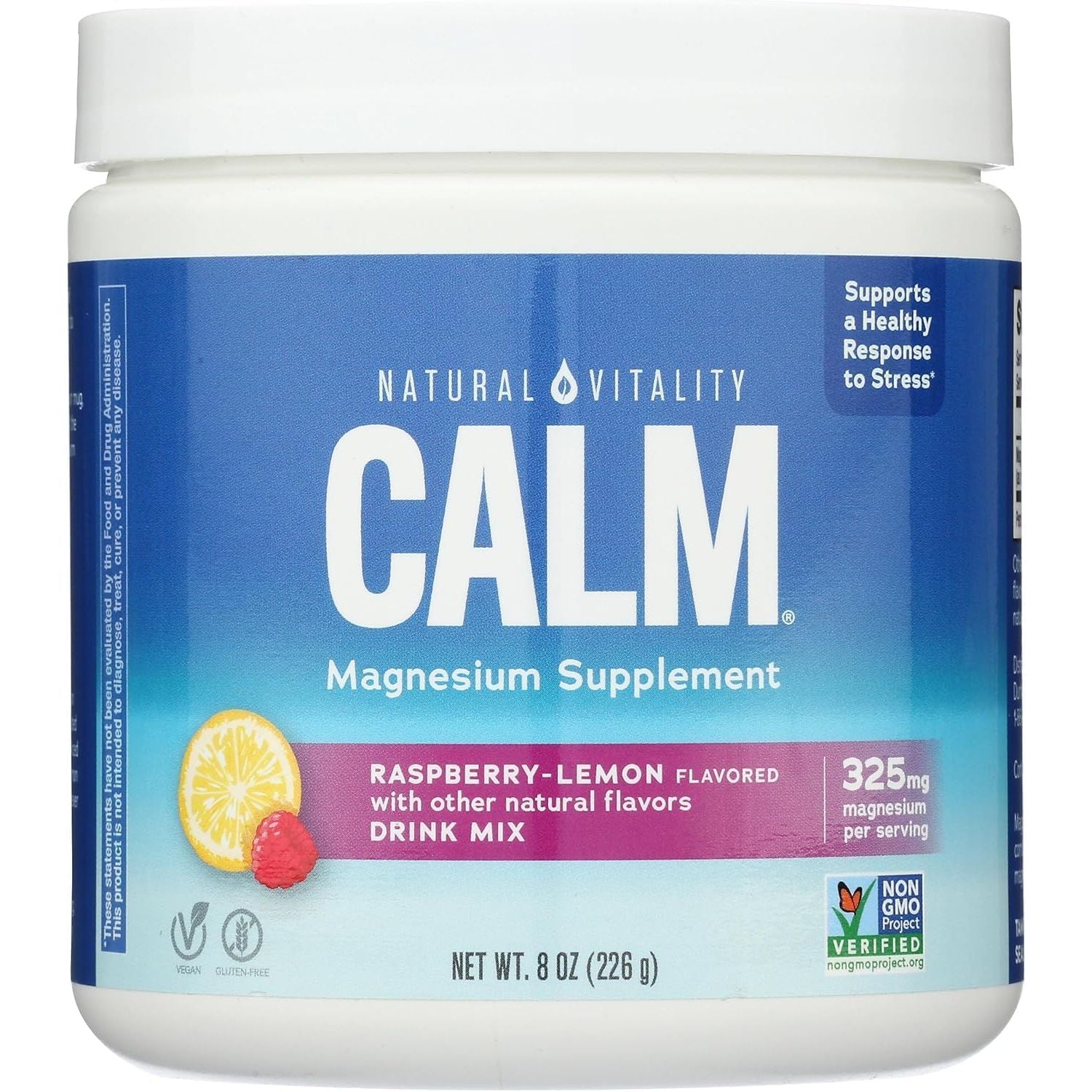 Buy now Natural Vitality Calm, Magnesium Supplement, Anti-Stress Drink Mix Powder, Original, Raspberry Lemon - 8 Ounce (Packaging May Vary) Default at indiglob india