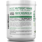Zazzee USDA Organic Spirulina Powder, 8 Ounces, 68 Servings, 100% Pure | Certified Kosher, Non-Irradiated, Mess-Free Wide Mouth Container, Fresh Smell and Neutral Taste, Non-GMO, Made in USA