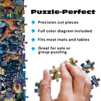 Buy now Buffalo Games - Jigsaw Puzzles 1000 Pieces - Dowdle Noahƒ??s Ark Puzzle - Premium Giftable Foil Box with Reference Poster - Made in USA at indiglob india