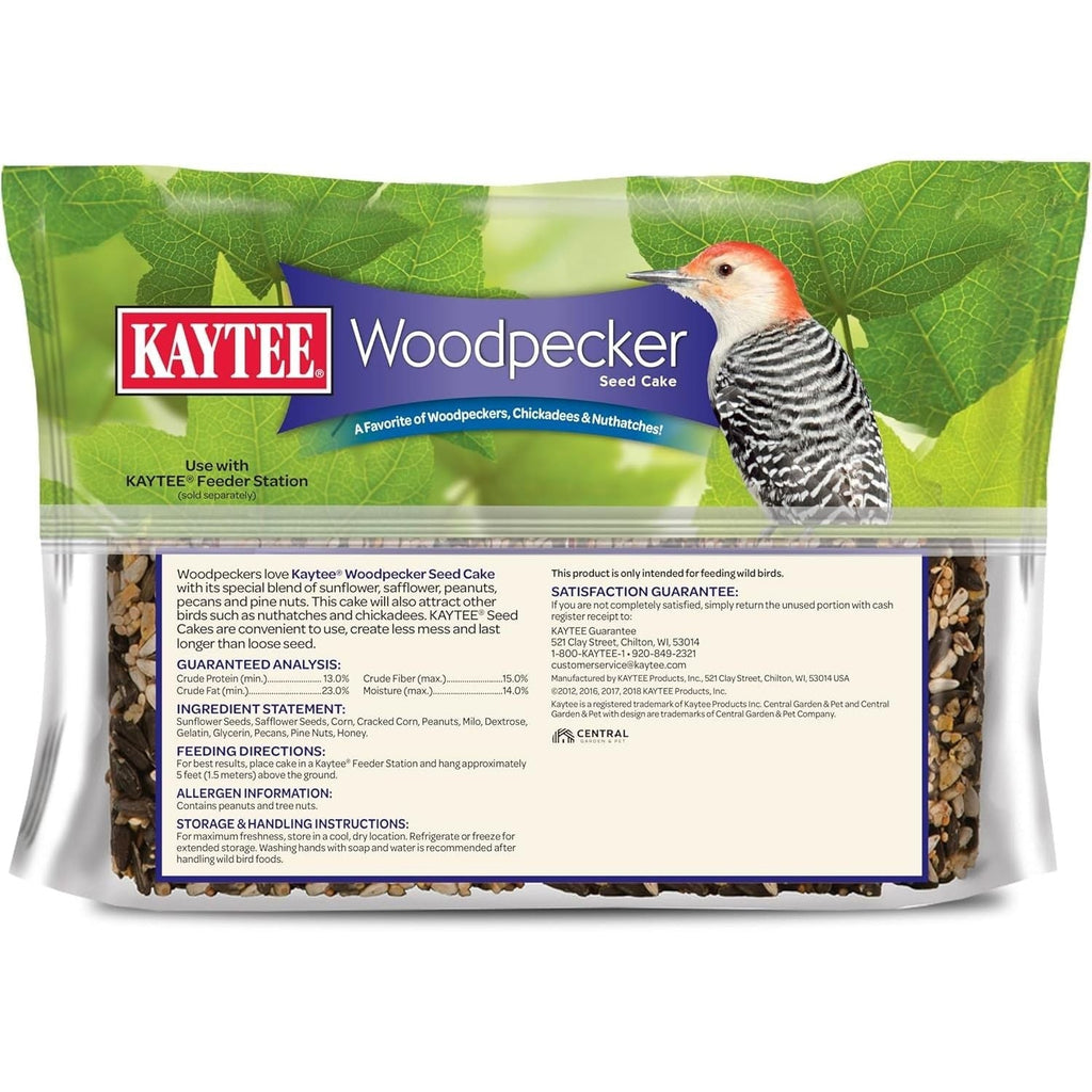 Buy now Kaytee Woodpecker Seed Cake, Wild Bird Food, 1.85 Pounds at indiglob india