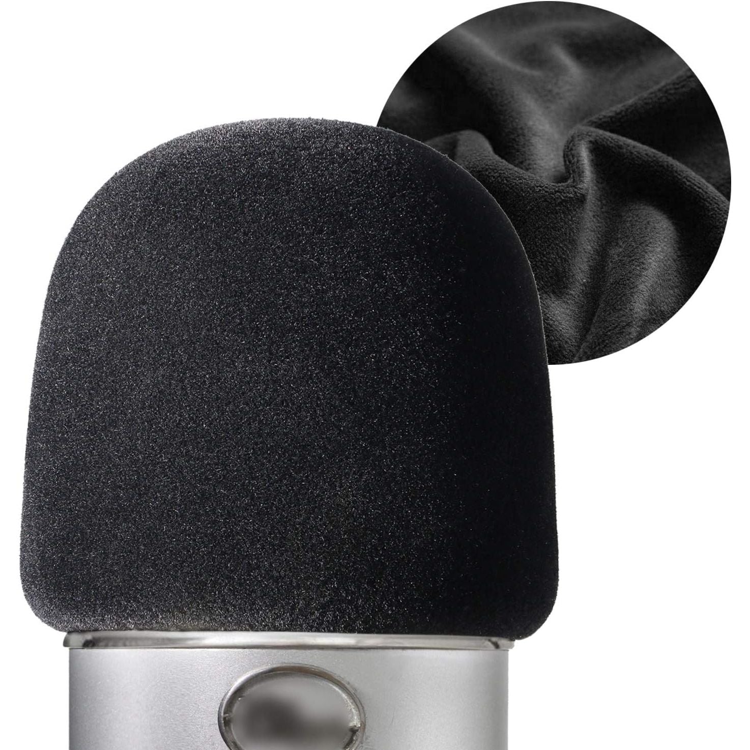 Buy now YOUSHARES 2PCS Blue Yeti Pop Filter for Blue Yeti Microphone, Yeti Foam Windscreen with Dead Cat Blue Yeti Mic Cover for Yeti Mic and Blue Yeti Pro USB Microphone Mic Cover with Flocking Surface at indiglob india