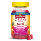 Nature Made Zero Sugar Multivitamin Women's Gummies, 90 Sugar Free Gummies | Women's Multivitamin Gummies for Bone & Immune Support, Aspartame Free, Strawberry Lemonade Flavor, 45 Day Supply