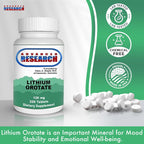 Buy now Dr. Hans Nieper Lithium Orotate 5mg, 200 Count, Lab Tested, Non-GMO, Gluten Free, Vegan Friendly, Supports Brain Health at indiglob india