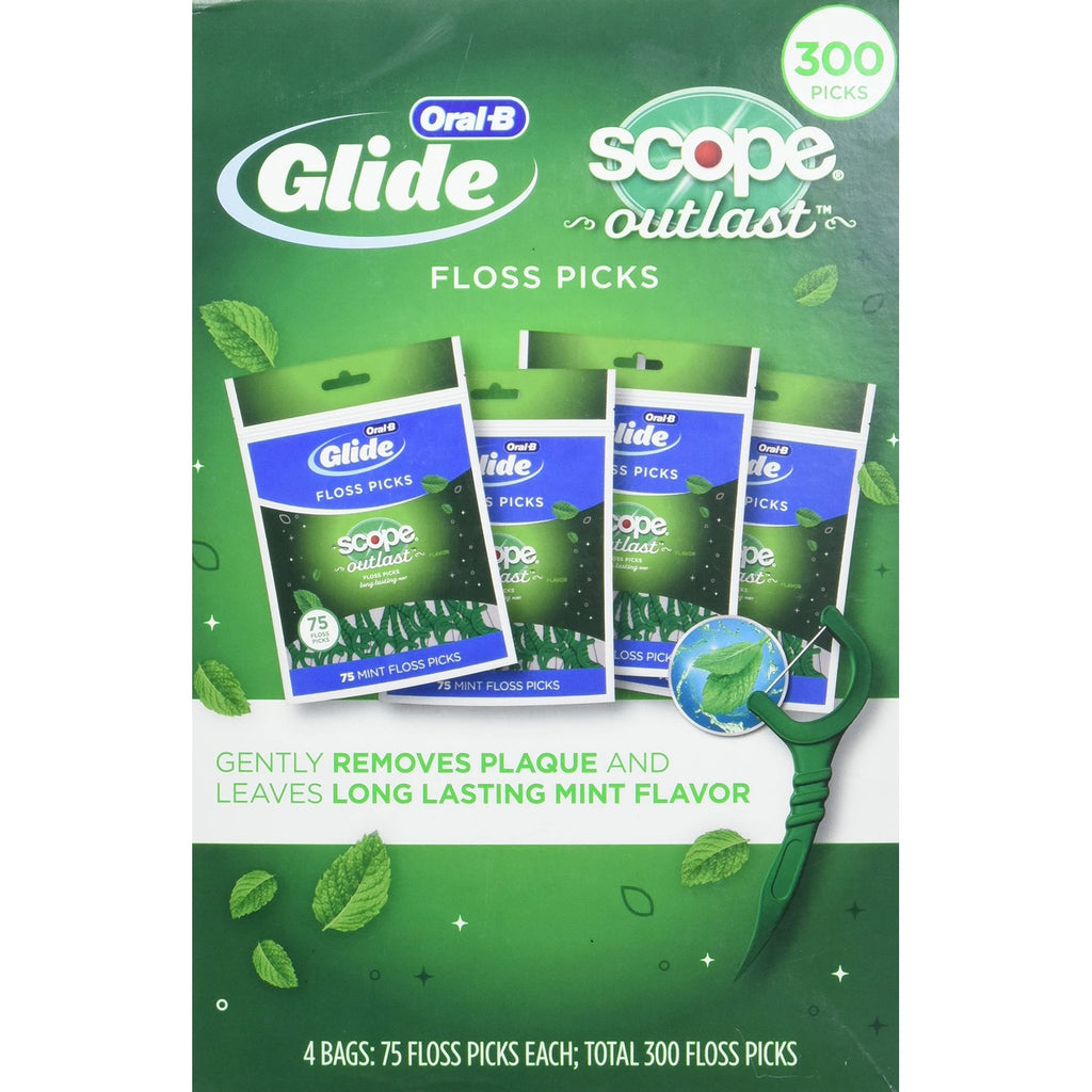 Buy now Oral B Complete Glide Floss Pick (300 Count), 300 Count at indiglob india