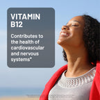 NatureWise Vitamin B12 3000 mcg - Extra Strength - Supplement for Supporting Energy Levels, Mental Clarity, Nervous System Health - Easy-to-Swallow, Soy and Gluten-Free, Non-GMO - 60 Softgels