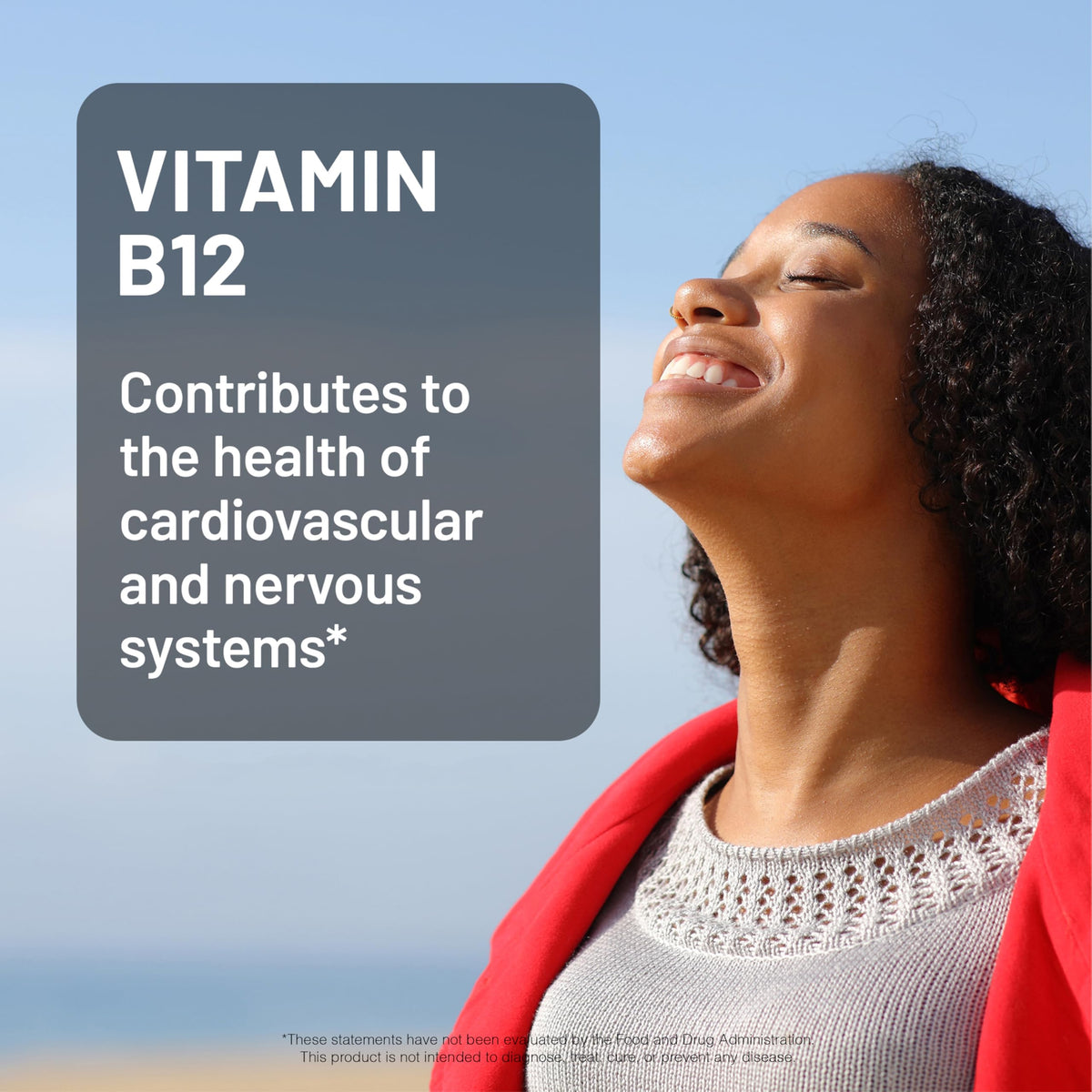 NatureWise Vitamin B12 3000 mcg - Extra Strength - Supplement for Supporting Energy Levels, Mental Clarity, Nervous System Health - Easy-to-Swallow, Soy and Gluten-Free, Non-GMO - 60 Softgels