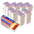100 Boxes - Wooden Kitchen Matches, Strike On Box Type