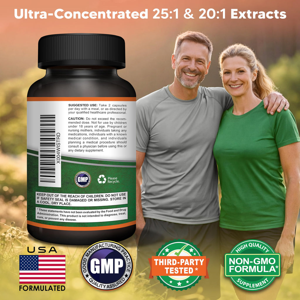 Citrus Bergamot with Berberine Supplement - 1400mg/Serving - 120 Capsules