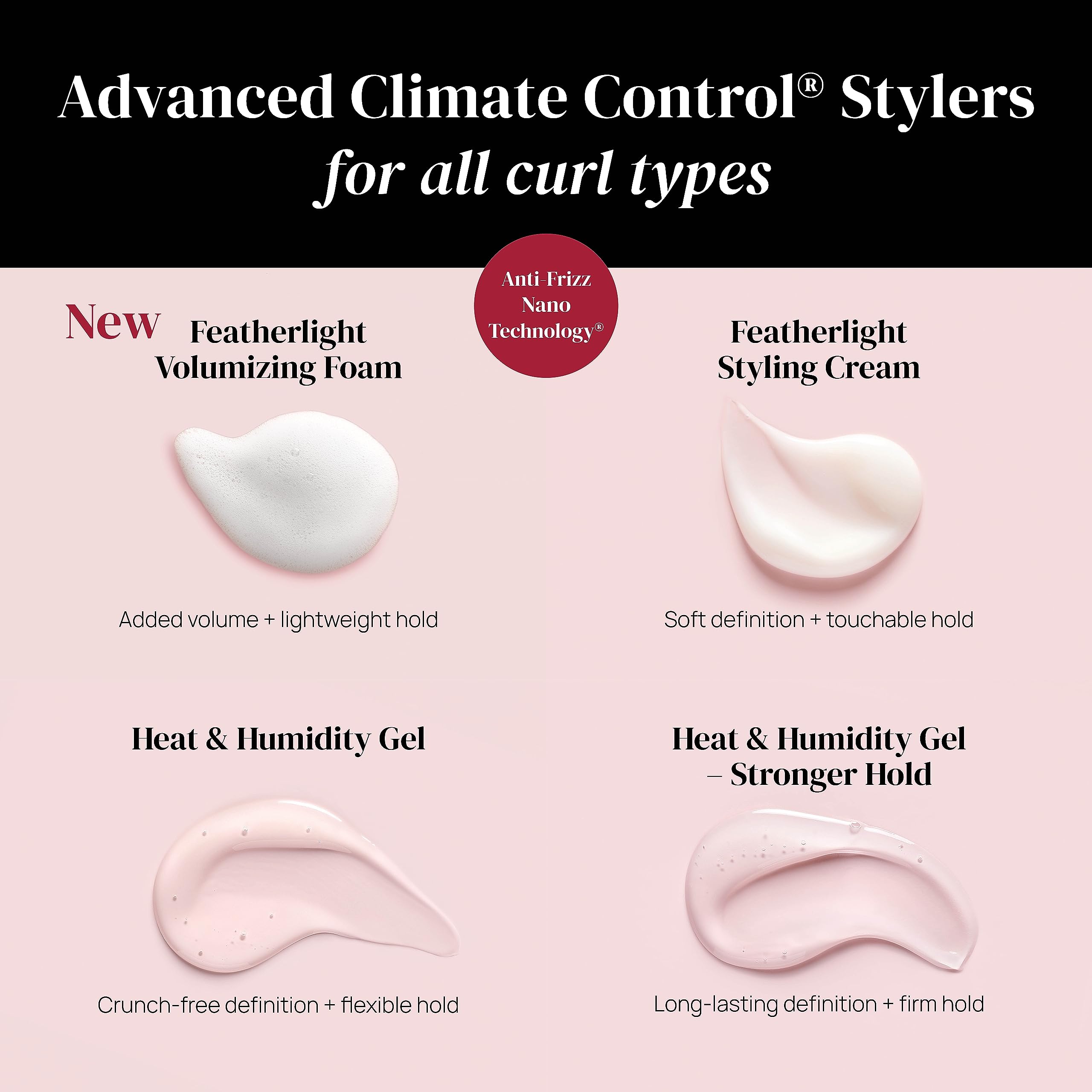 Ouidad Advanced Climate Control Heat & Humidity Curl Gel, Long-Lasting Hold | Moisturizing, Anti-Frizz Nano Technology, Locks Out Humidity, Crunch-Free Styling Gel for Curly Hair, For All Curl Types