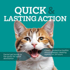 Twist + Lick Brush Free Dental Gel for Cats, 30 Day Supply, Fresh Breath