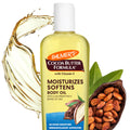 Buy now Palmer's Cocoa Butter Moisturizing Body Oil with Vitamin E, Radiant Looking Glow and Skin Hydration, Instant Absorption, Bath, Body and Shower, 8.5 Ounces at indiglob india