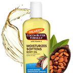 Buy now Palmer's Cocoa Butter Moisturizing Body Oil with Vitamin E, Radiant Looking Glow and Skin Hydration, Instant Absorption, Bath, Body and Shower, 8.5 Ounces at indiglob india