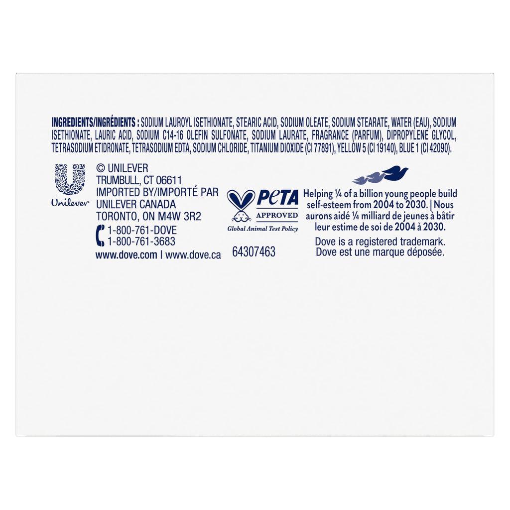 Dove Beauty Bar Soap Cool Moisture Cucumber & Green Tea Scent, 2 Bars for Refreshed Skin, Leaves Skin Refreshed 3.75 oz
