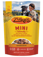 Zuke's Mini Naturals Dog Training Treats, Soft Mini Dog Treats with Vitamins & Minerals, Made for All Breed Sizes Chicken, 16 Ounce (Pack of 2)