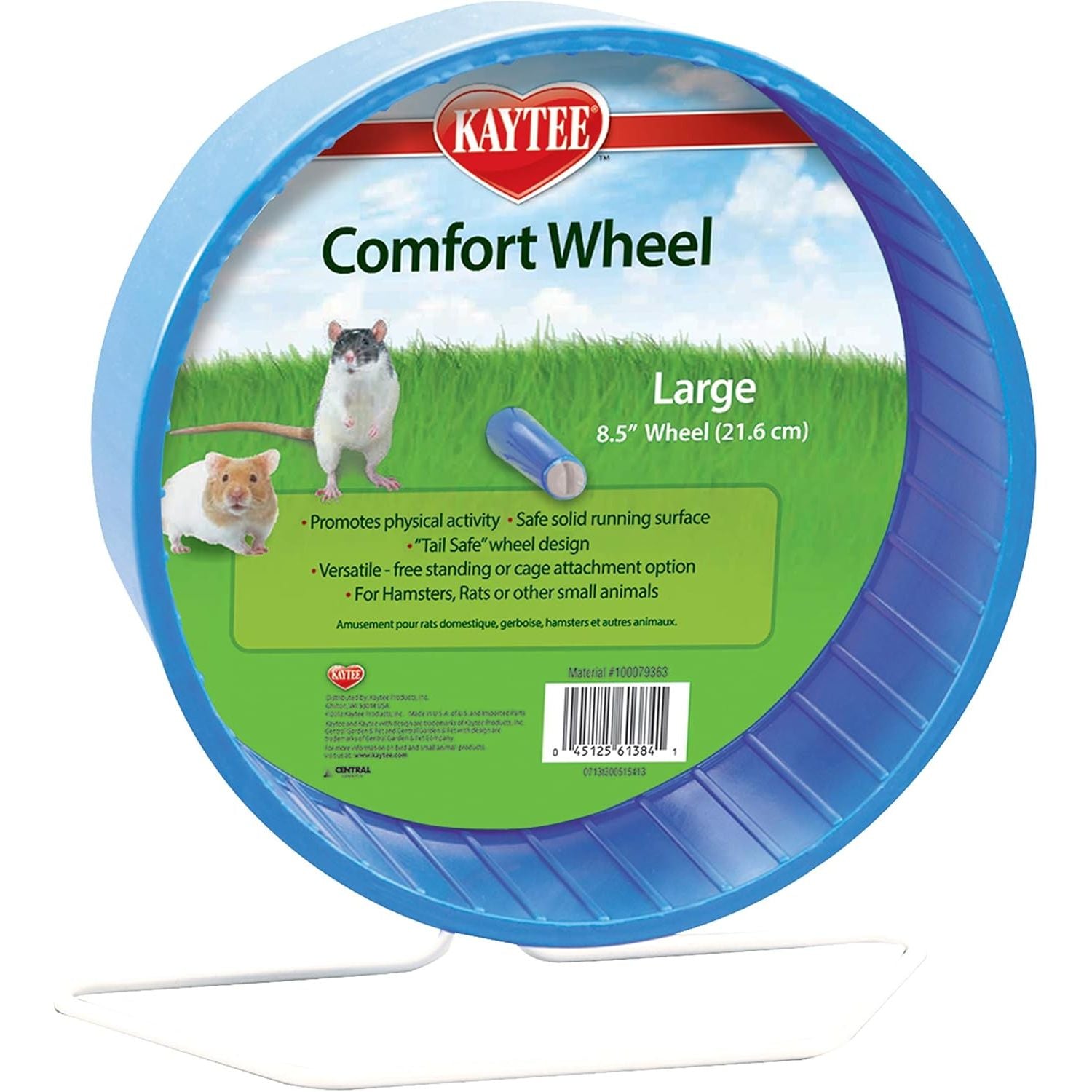 Buy now Kaytee Comfort Wheel Large 8.5 Inches 8.5", Large Purple at indiglob india