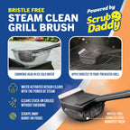 Mr. Bar-B-Q Steam Clean Bristle Free Grill Brush Powered by Scrub Daddy