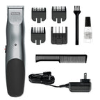 Buy now Wahl Groomsman Corded or Cordless Beard Trimmer for Men - Rechargeable Grooming Kit for Facial Hair - Beard Trimmer & Groomer - Model 9918-6171V at indiglob india