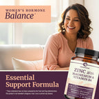 Zinc and Magnesium Supplement with Vitamin B6, Women’s Hormone Balance