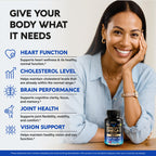 Omega 3 Fish Oil 3600 mg - Omega 3 Supplement for Men & Women - 90 Softgels | Omega 3 EPA & DHA - Heart, Brain & Joint Support - Purified Fish Oil | Heavy Metals Tested - Lemon Flavored
