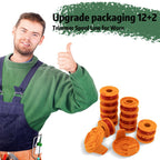 Trimmer Spool Line for Worx WA0010, 0.065 in Weed Eater String, 14 Pack