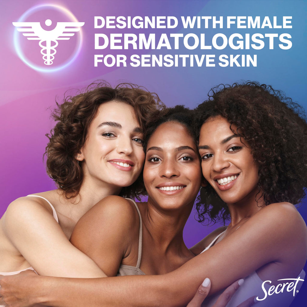 Secret Whole Body Deodorant Cream for Women, Travel Size, Peach & Vanilla Blossom Scent, Aluminum Free Deodorant, 72 HR Odor Protection, 0.8 oz (Pack of 2)