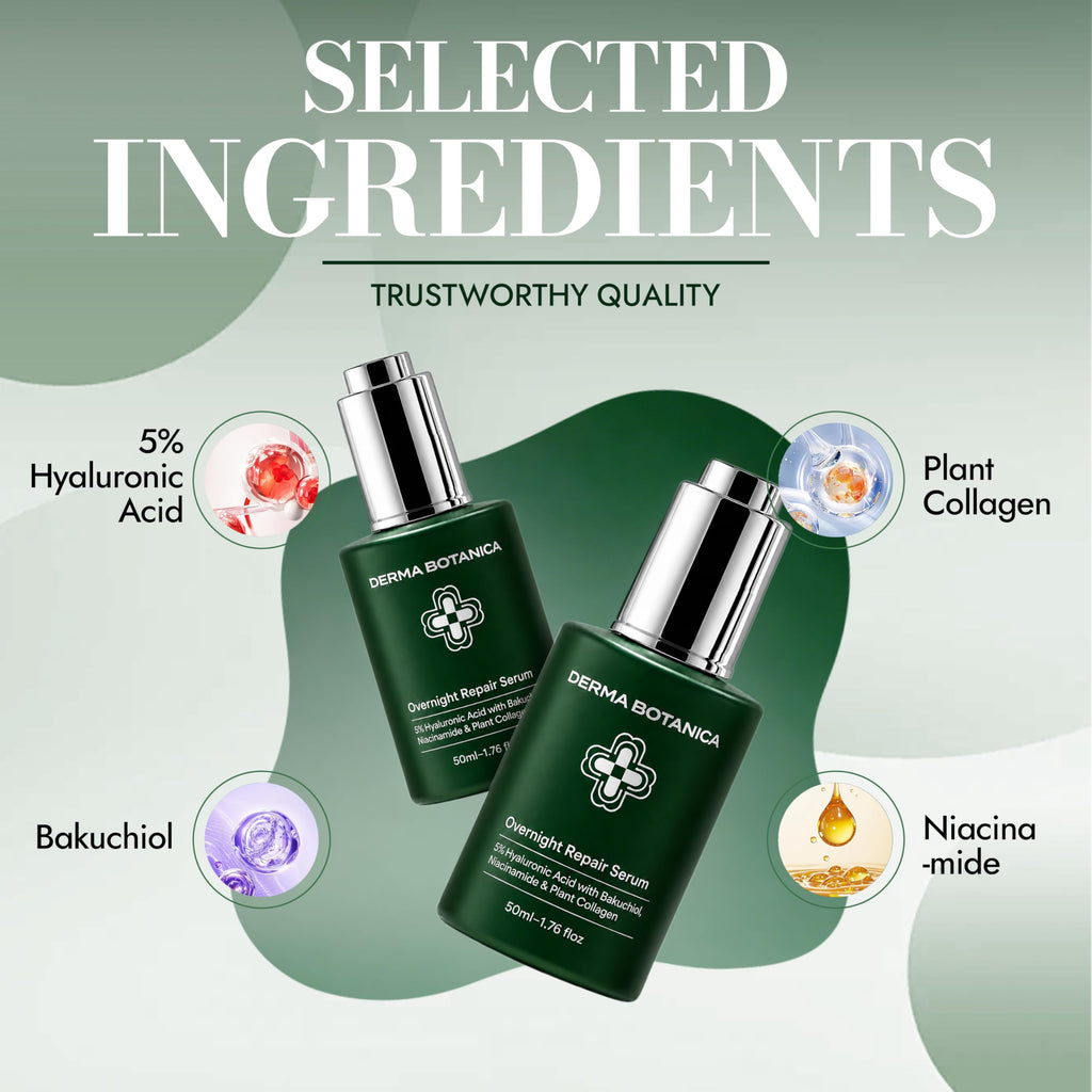 Overnight Repair Serum，Derma Botanica Overnight Serum