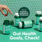Goli Pre Pro Postbiotic Gummies - Worlds First 3-in-1 Formula with DE111 Probiotics, XOS Prebiotics, MCC1849 Postbiotics - Vegan, Non-GMO, Gluten-Free, 180 Count (3 Pack)
